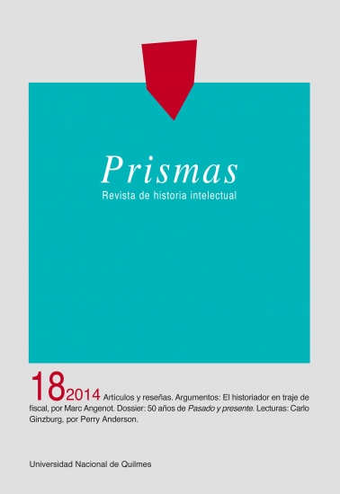 					Ver Vol. 18 Núm. 1 (2014): Prismas - Revista de historia intelectual
				