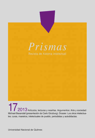 					Ver Vol. 17 Núm. 1 (2013): Prismas - Revista de historia intelectual
				