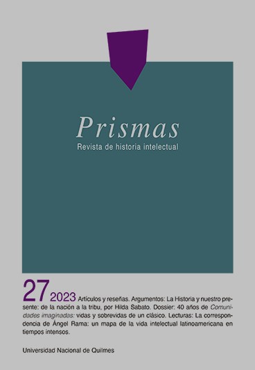					Ver Vol. 27 Núm. 1 (2023): Prismas. Revista de historia intelectual
				